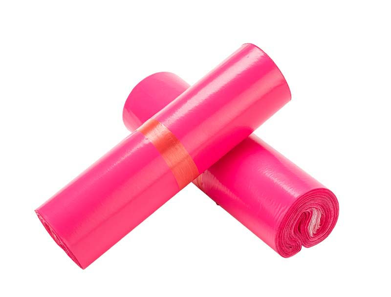 南充玫红色快递袋-02